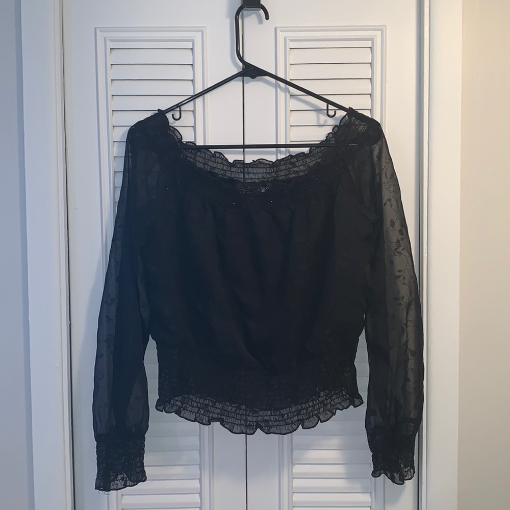 Vintage 90’s mesh blouse